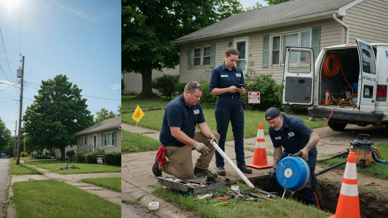 Sewer Line Repair in Hodgen, OK near me